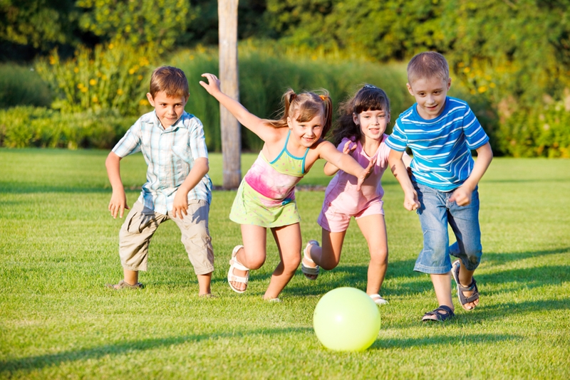 outdoor play for children