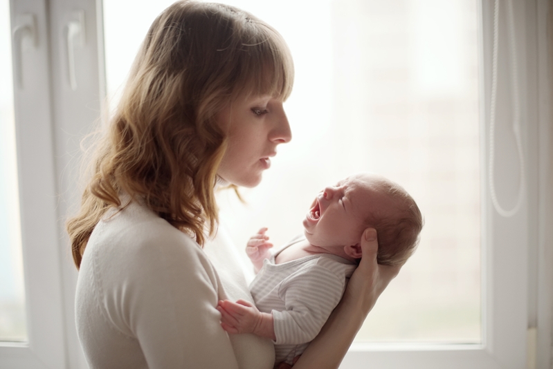 Even though babies mostly communicate through cries at this stage, they are laying the foundation for verbal language.