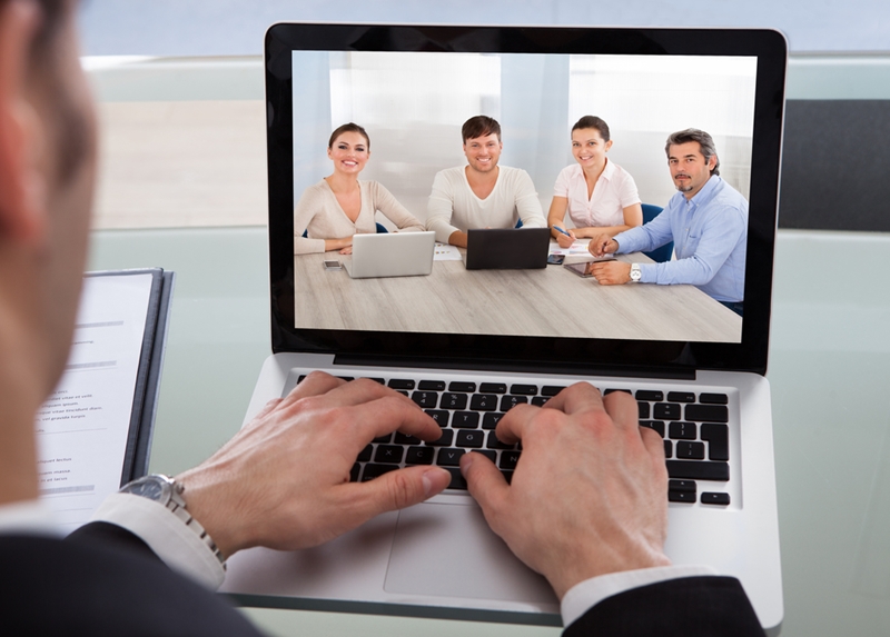 Thanks to remote conferencing technology, it's easier than ever to work with a team that's not physically present. 